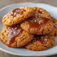 Bourbon Toffee Cookies with Brown Butter
