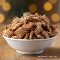 Homemade Cinnamon Sugar Chex Mix in 20 Minutes