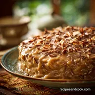 German Chocolate Frosting Recipe Authentic Cooked Custard Topping