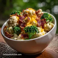 Broccoli Cauliflower Salad: Ultra-Crisp & Tangy Dressing