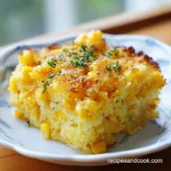 Crockpot Corn Casserole with Cream Cheese