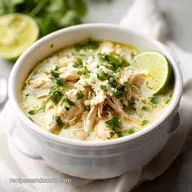 White Chicken Chili: Slow-Cooked for 8 Servings