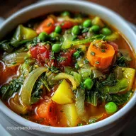 Delicious Daniel Fast Vegetable Soup - Savory & Nourishing