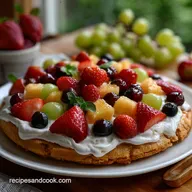 Fruit Pizza Sugar Cookie: Perfect Chewy Crust