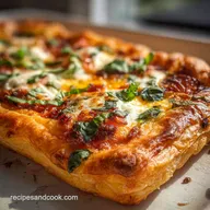 Easy Weeknight Puff Pastry Pizza for 4