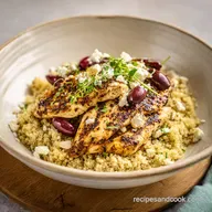 Greek Quinoa Chicken Salad in 30 Minutes
