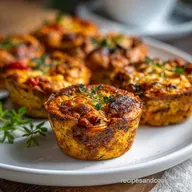 Muffin Tin Meatloaves with Balsamic Glaze in 35 Minutes