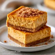 No Bake Pumpkin Dream Bars: Creamy