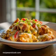 Queso Chicken Thighs Dinner