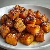 Roasting Sweet Potato Cubes: Caramelized Perfection