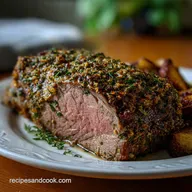 How to Cook a Sirloin Tip Roast with Garlic and Herbs: Slow-Roasted