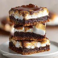 Smores Brownie Bars Recipe in 40 Minutes