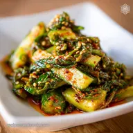 Cucumber Kimchi (Oi Sobagi): Crunchy, Speedy Fresh Korean Side Dish