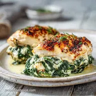 Cream Cheese Stuffed Chicken Thighs