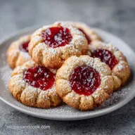 Linzer Cookies with Raspberry Jam