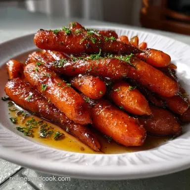 Carrots Side Dish: 20-Min Brown Sugar Glaze Recipe Card