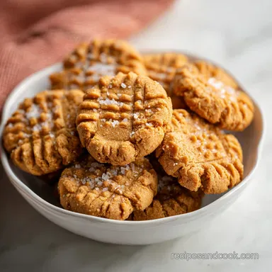 Peanut Butter Cookies in 13 Minutes Recipe Card