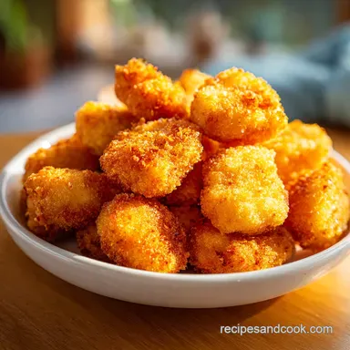 Air Fryer Frozen Chicken Nuggets in 9 Minutes Recipe Card