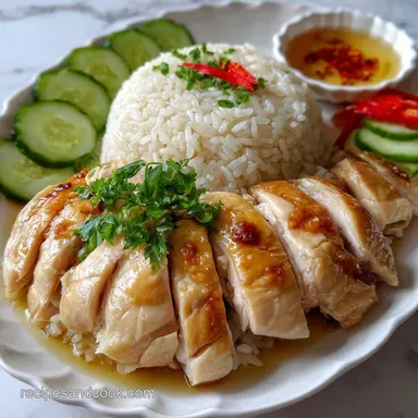 Hainan Chicken Rice Recipe: Poached Perfection at Home
