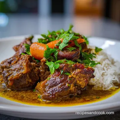 Caribbean Lamb Stew for 5 Servings