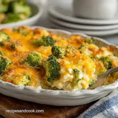 Cheddars Broccoli Cheese Casserole Recipe in 35 Minutes
