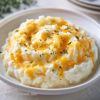 Cheesy Mashed Potatoes in 30 Minutes Recipe Card