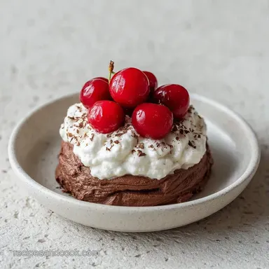 Cherry Hot Chocolate in 15 Minutes Recipe Card