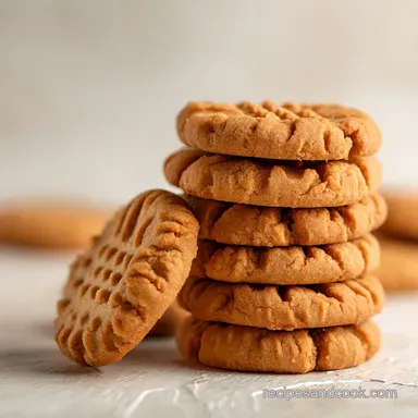 Peanut Butter Cookies: The Chewy, Criss-Cross Classic Recipe Recipe Card