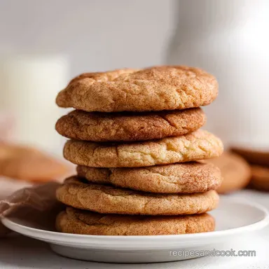 Snickerdoodle Cookies: Classic Chewy Crinkly Perfection Recipe Card