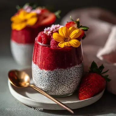 Chia Seed Breakfast: Overnight Prep Creamy Recipe Card