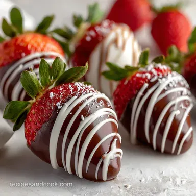 BEST Chocolate Covered Strawberries recipe: Foolproof Method Recipe Card
