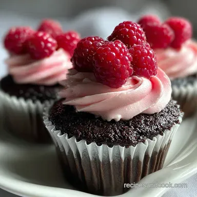 Decadent and Easy Chocolate Raspberry Cupcake Recipe: Baked in 20 Minutes