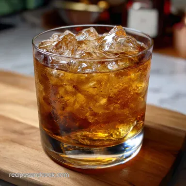 Rusty Nail Cocktail: Master the Classic Scotch Drambuie Recipe Recipe Card