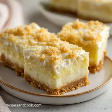 Banana Pudding Bars in 30 Minutes