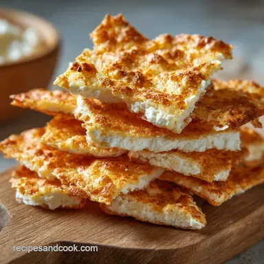 Cottage Cheese Chips: The Ultimate Protein Crisps for Keto Snacking Recipe Card