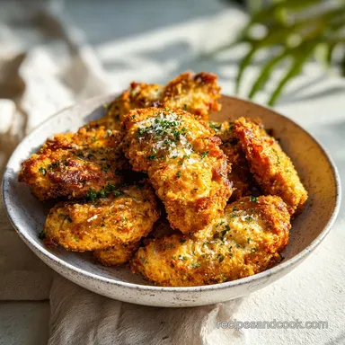 Garlic Parmesan Chicken Thighs: Crispy in 40 Min Recipe Card