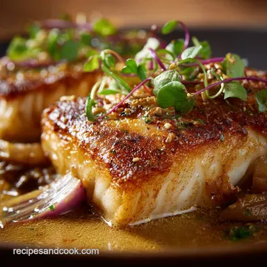 Rockfish: Get the Perfect Crispy Sear with Brown Butter Sauce Recipe Card