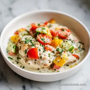 Crockpot Italian Chicken for 6 Servings