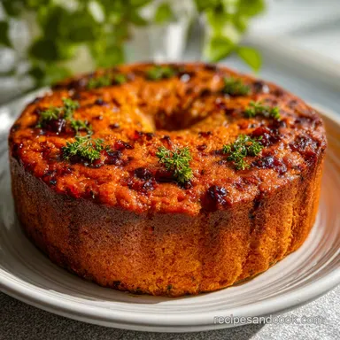 Crockpot Meatloaf Recipe for 4 Servings Recipe Card