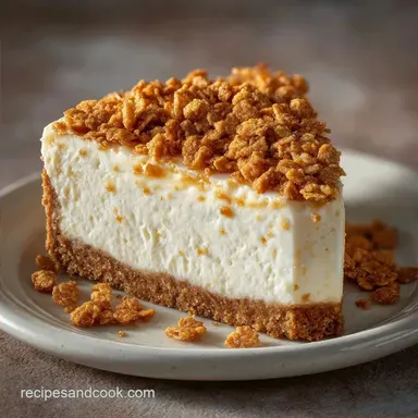 Day 148 Cinnamon Crunch Cheesecake Baked