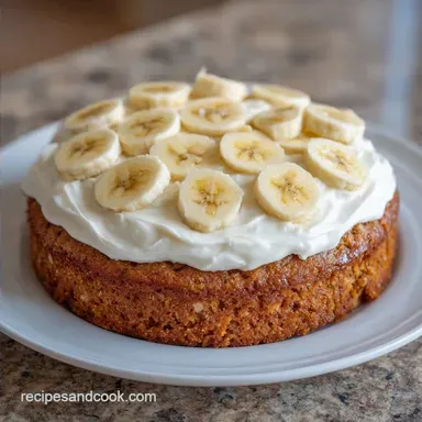 Day 22 Banana Cake for 12 Servings