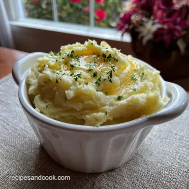 Easy Mashed Potatoes: Velvety Holiday Perfection Recipe Card