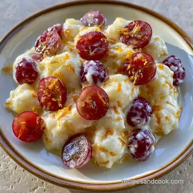 Easy Cream Cheese Fruit Salad: Creamy Recipe Card