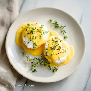 Mock Hollandaise Sauce Recipe for 4 Servings