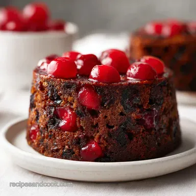 Christmas Fruitcake Traybake: 16 Bars