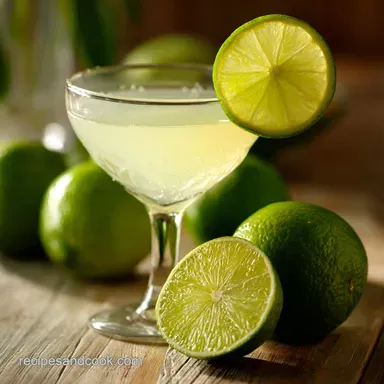 Vodka Gimlet: The Brilliantly Balanced Fresh Lime Drink Recipe Recipe Card