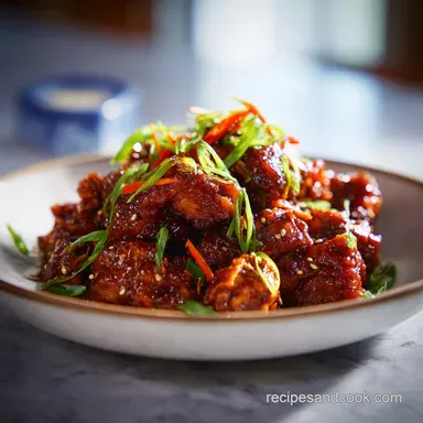 Gochujang Chicken with Honey Glaze for 4 Servings