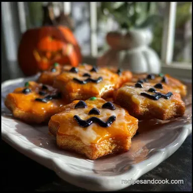 Halloween Party Treats: Savory Bites & Dark Chocolate Recipe Card