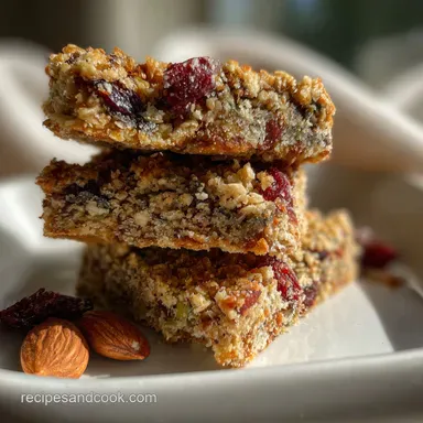 Granola Recipe Bars Healthy in 40 Mins