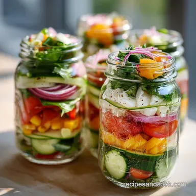 Six Healthy Mason Jar Salads for Meal Prep